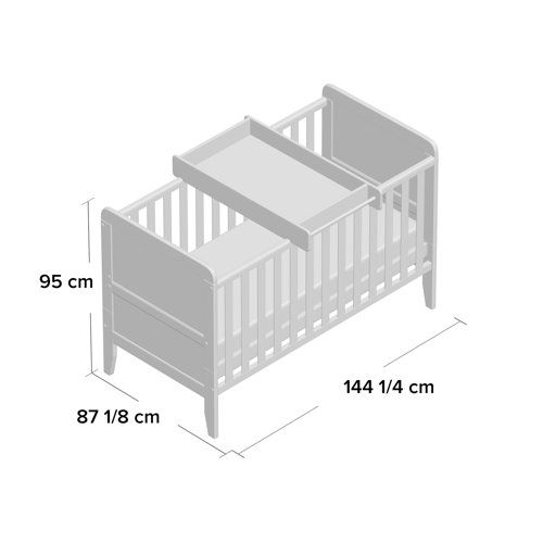 Tutti Bambini Rio Cot Bed with Mattress & Reviews Wayfair.co.uk